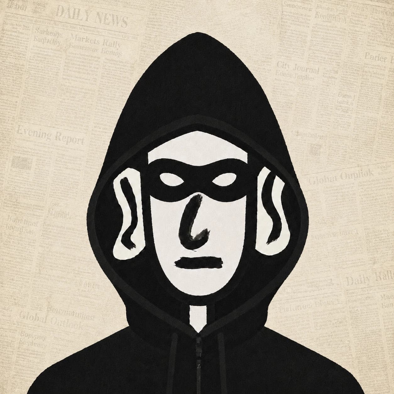 Robber Guy hooded operator file
